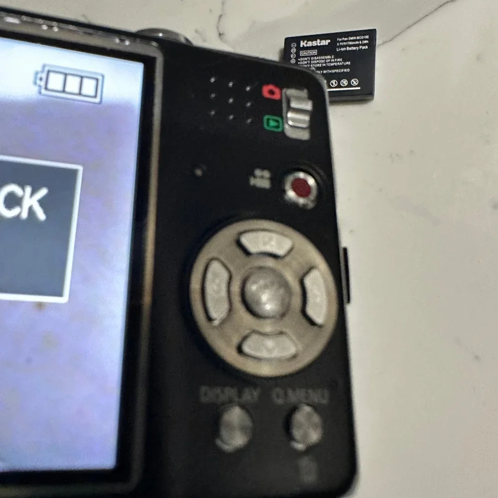 Panasonic Lumix DMC-ZS3 Digital Camera Black 12x Zoom Leica Lens HD Movie Case